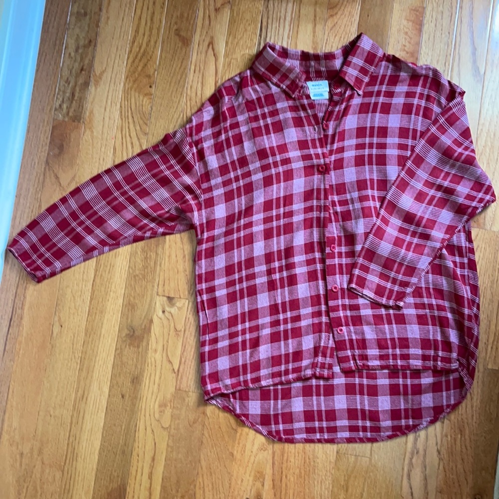 RVCA flannel women’s size small